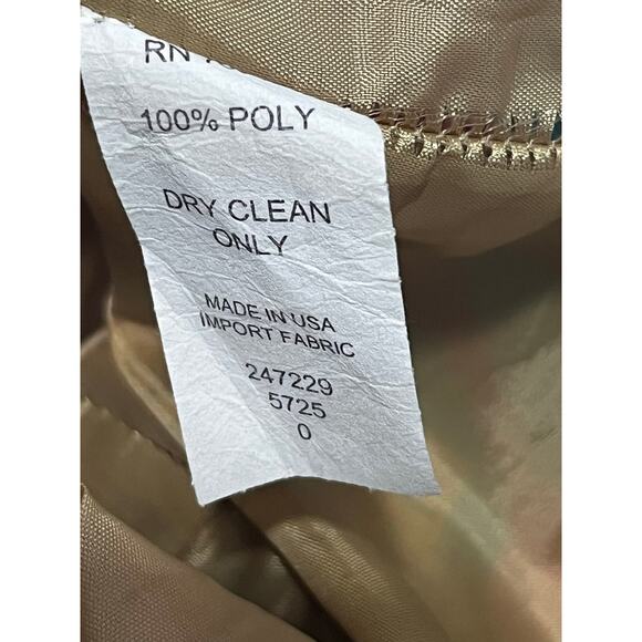 Y2K Bentley A Babydoll Dress Size 0 Chiffon Retro Graphic Ladies Twee Academia - Picture 8 of 8